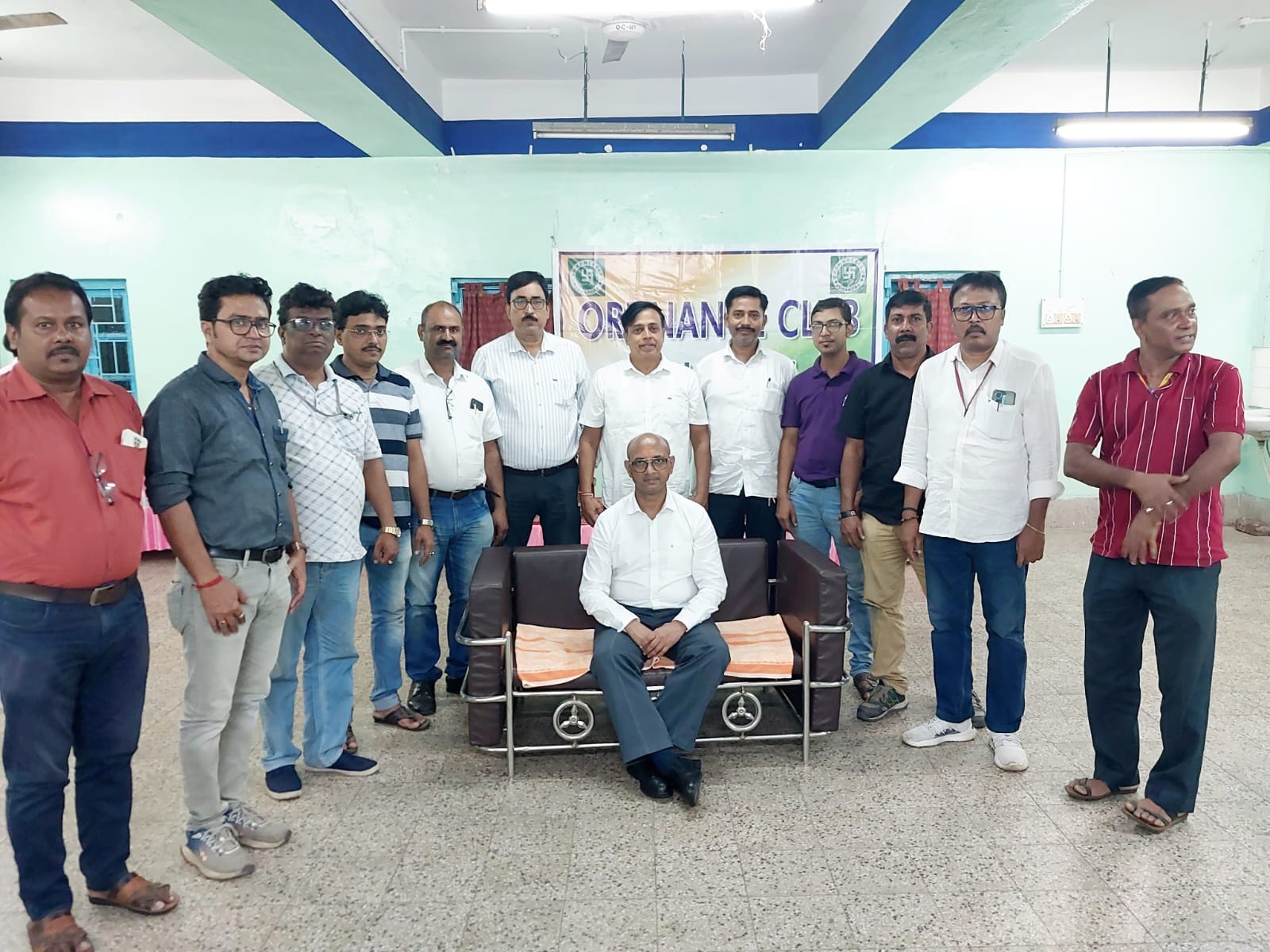 Executive Members of Ordnance Club Ichapore